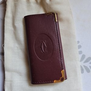 Cartier 4 hook key case